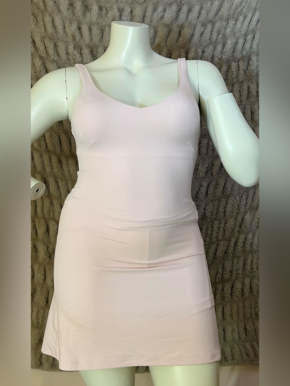 lululemon athletica Light Pink Seamless Mini Dress